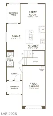 5322 Borra Hills Street, Las Vegas, NV 89148 Floor Plan