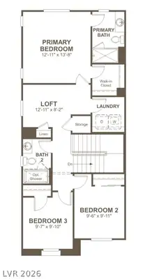 5322 Borra Hills Street, Las Vegas, NV 89148 Floor Plan