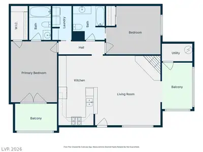 1400 Santa Margarita Street B Floor Plan