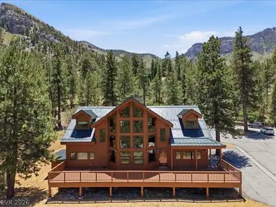 240 Alpine Crest Court, Mount Charleston, NV 89124 Front of Structure