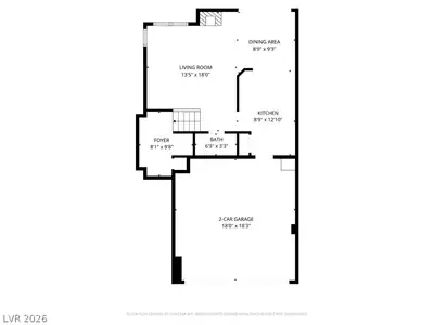 3226 Opera Drive, Las Vegas, NV 89146 Floor Plan