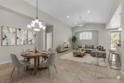 5809 Pleasant Palms Street Dining Area