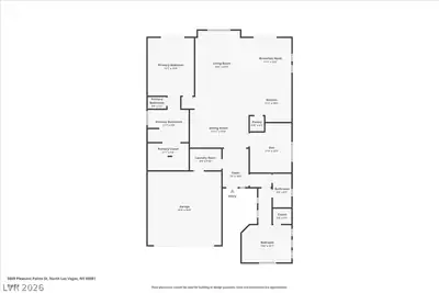 5809 Pleasant Palms Street Floor Plan