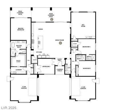 2827 Belmont Drive, Henderson, NV 89074 Floor Plan