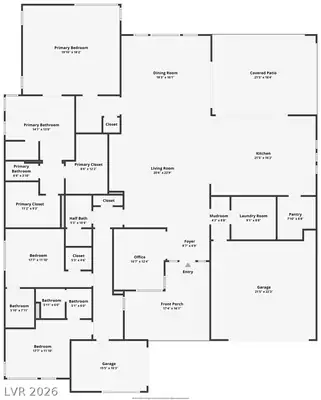 10241 Kirkwood Gaps Avenue, Las Vegas, NV 89135 Floor Plan
