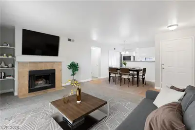2750 South Durango Drive 2061 Living Room
