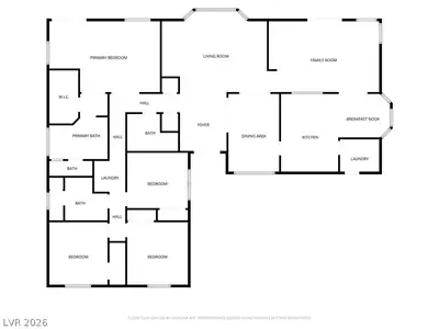 1990 Jim Haworth Court, Logandale, NV 89021 Floor Plan