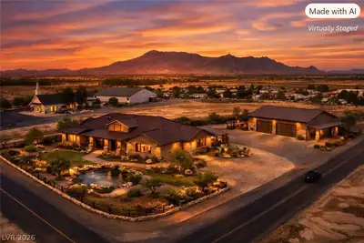 280 West Mesquite Avenue, Pahrump, NV 89060 Aerial View