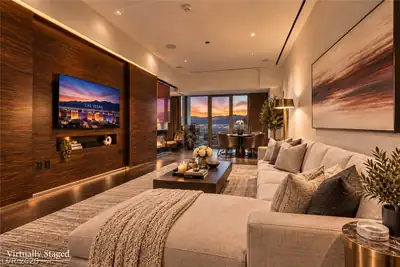 4381 West Flamingo Road 5701 Living Room