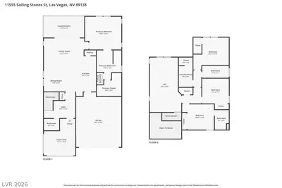 11555 Sailing Stones Street Floor Plan