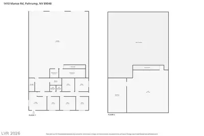 1410 Manse Road, Pahrump, NV 89048 Floor Plan