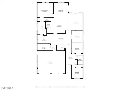 10214 Meandering Dell Street, Las Vegas, NV 89166 Floor Plan
