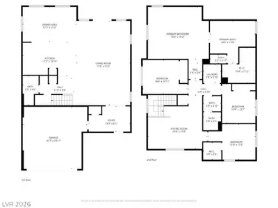 5412 Talmo Street, North Las Vegas, NV 89081 Floor Plan