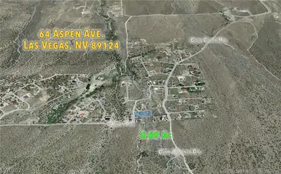 64 Aspen Road, Las Vegas, NV 89124 Aerial View