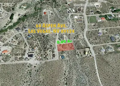 64 Aspen Road, Las Vegas, NV 89124 Plat Map