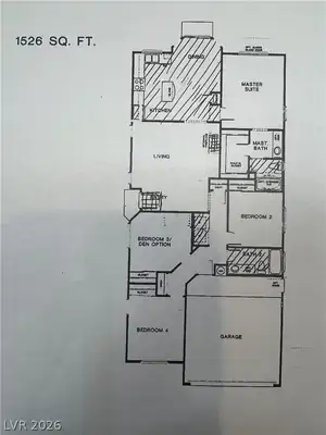 10976 Vallerosa Street, Las Vegas, NV 89141 Floor Plan