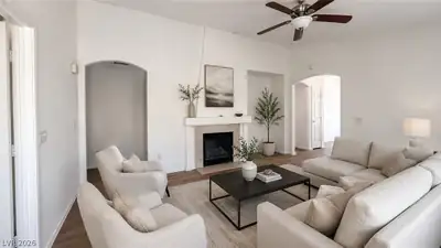 10976 Vallerosa Street, Las Vegas, NV 89141 Living Room