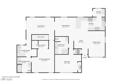 639 I Avenue, Boulder City, NV 89005 Floor Plan