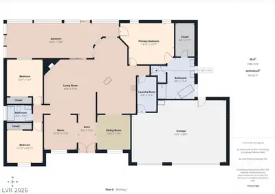 4892 Quail Run Road, Pahrump, NV 89060 Floor Plan