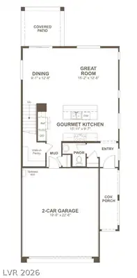 5179 Dustin Keller Avenue, Las Vegas, NV 89139 Floor Plan
