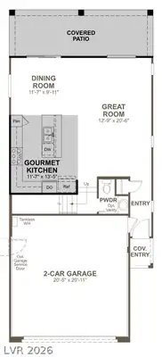 5187 Dustin Keller Avenue, Las Vegas, NV 89139 Floor Plan