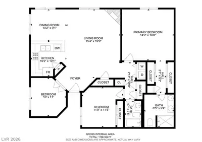 4940 Black Bear Road 101 Floor Plan