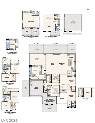 9175 West Hammer Lane Floor Plan