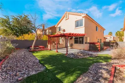 8317 Sky Canyon Court, Las Vegas, NV 89128 Yard