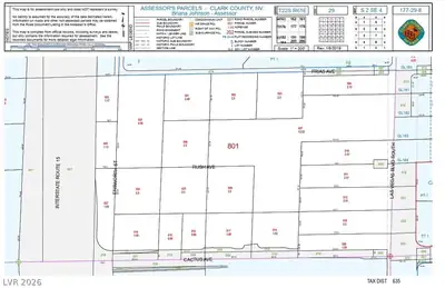 10471 Las Vegas Boulevard, Las Vegas, NV 89183 Plat Map