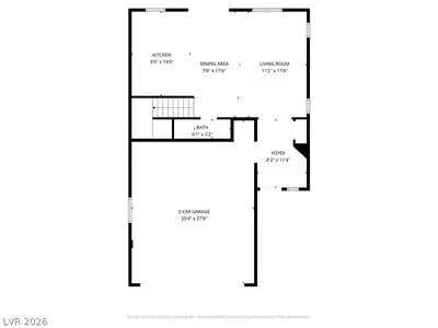 687 Quasi Street, Henderson, NV 89011 Floor Plan