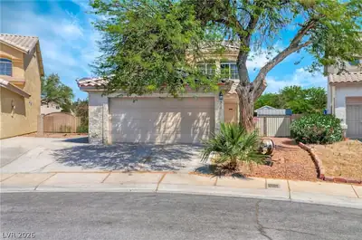 7520 Bowles Drive, Las Vegas, NV 89130 Front of Structure