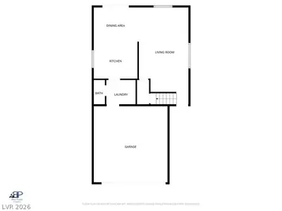 7520 Bowles Drive, Las Vegas, NV 89130 Floor Plan