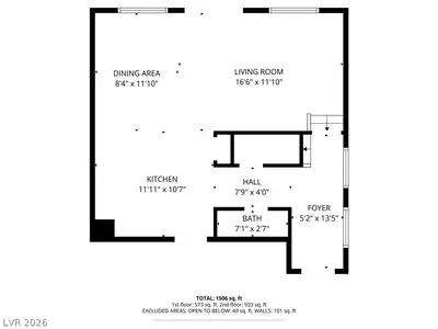 269 Faith Filled Court, Henderson, NV 89052 Floor Plan