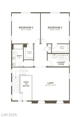 8219 Dwayne Frye Street, Las Vegas, NV 89148 Floor Plan