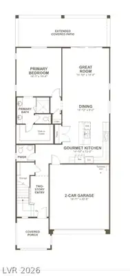 8219 Dwayne Frye Street, Las Vegas, NV 89148 Floor Plan