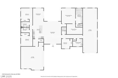 4700 Parkwood Drive, Pahrump, NV 89061 Floor Plan