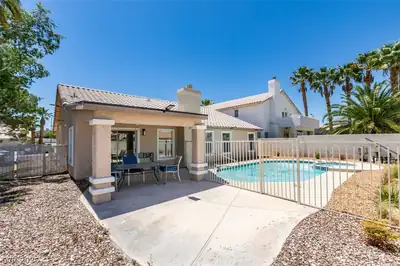 7824 Villa Finestra Drive, Las Vegas, NV 89128 Back of Structure