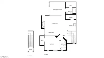 5855 Valley Drive 2088, North Las Vegas, NV 89031 Floor Plan