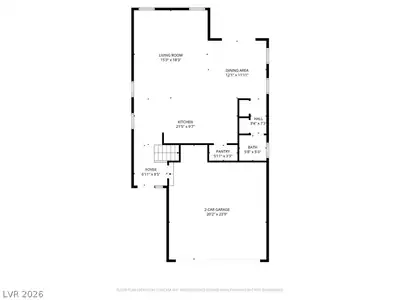 10925 Prudhoe Bay Street, Las Vegas, NV 89179 Floor Plan