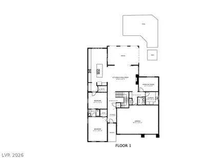 449 Paso De Montana Street, Las Vegas, NV 89138 Floor Plan