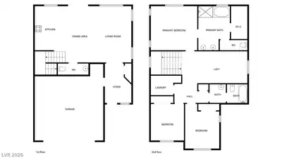 6472 Haypress, Las Vegas, NV 89141 Floor Plan