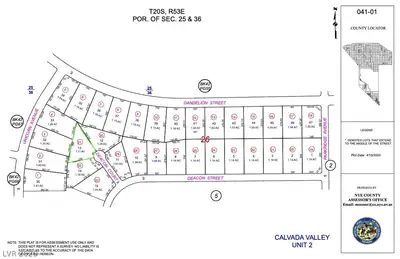 3060 South Deacon Court Plat Map