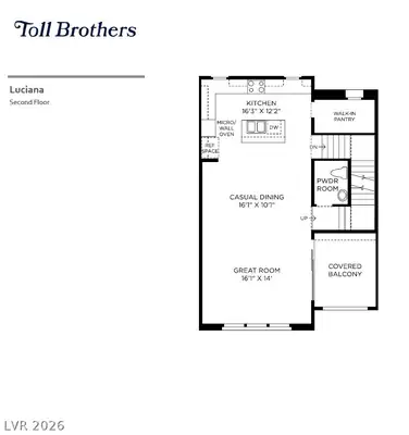 638 Talon Ridge Street, Las Vegas, NV 89138 Floor Plan