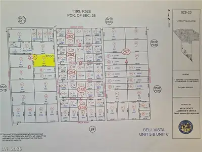 3830 North MURPHY Street Plat Map