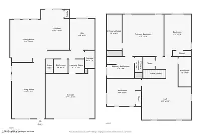 319 Fox Lake Avenue, Las Vegas, NV 89148 Floor Plan