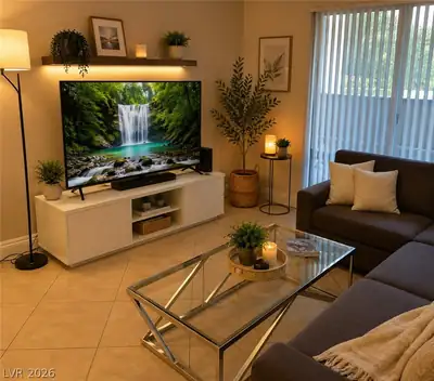 4200 South Valley View Boulevard 2054 Living Room