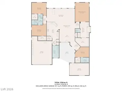 10419 Apples Eye Street, Las Vegas, NV 89131 Floor Plan