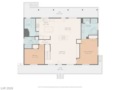 2193 Via Spes Nostra Street, Mount Charleston, NV 89124 Floor Plan