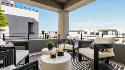 11099 Socrates Ridge Street, Las Vegas, NV 89141 Balcony