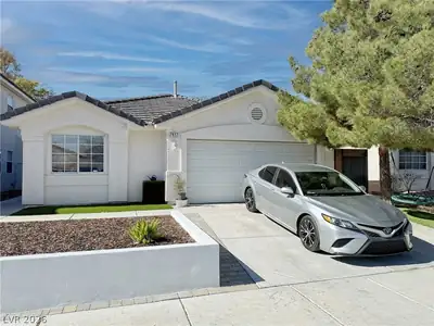 7417 Flat Rock Street, Las Vegas, NV 89131 Front of Structure